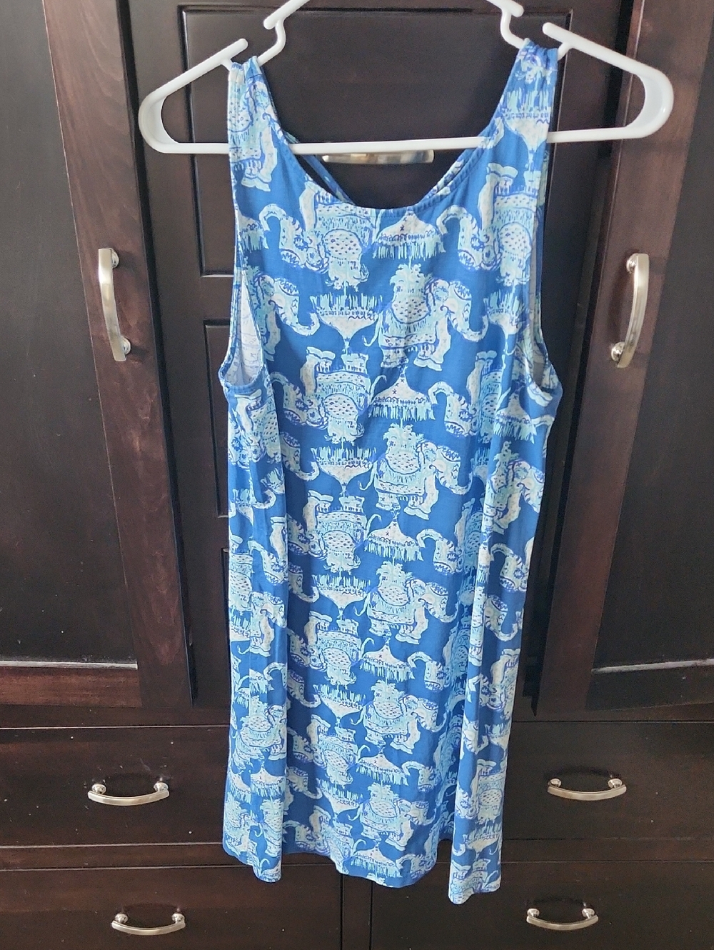 Lilly Pulitzer Kristen Dress In Deep Indigo Joy Ride Sz Med